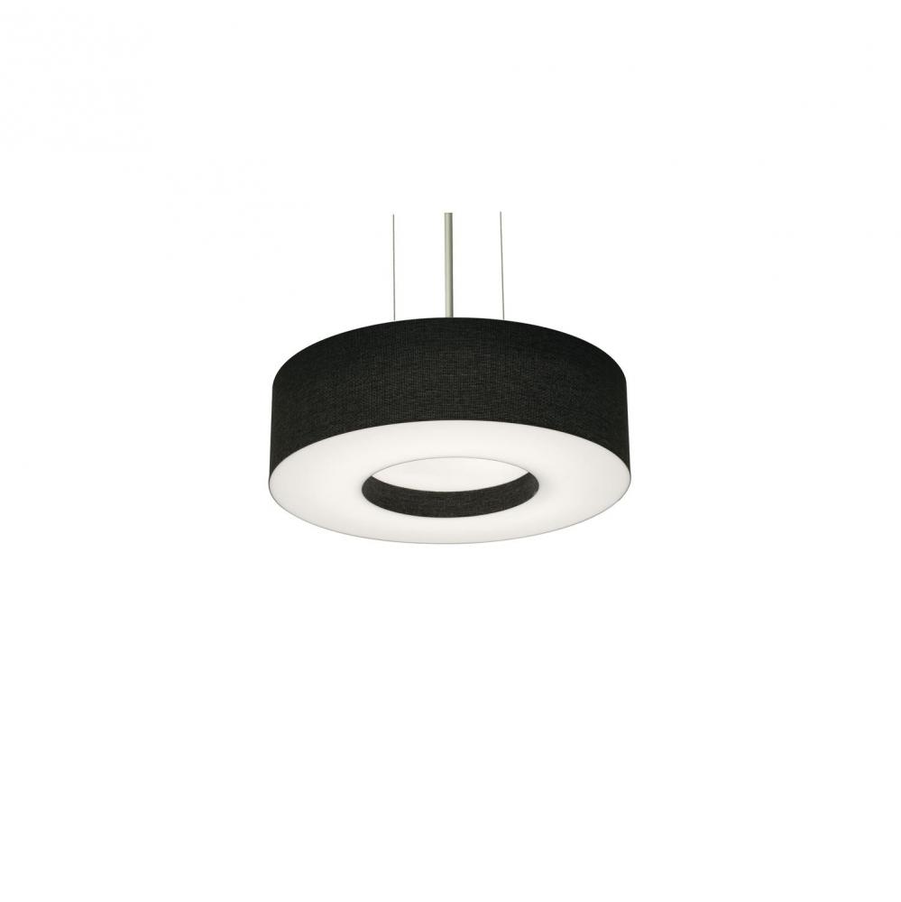 Montclair 12&#39;&#39; Med Base Pendant - SN w/ BK