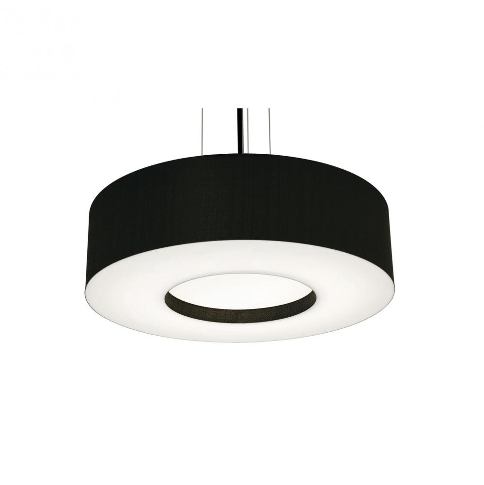 Montclair 19&#39;&#39; Med Base Pendant - BK w/ BK