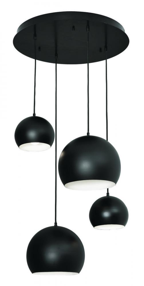 Roxy 4 Light Round Pendant