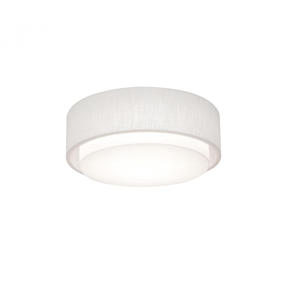 Sanibel 16&#39;&#39; Med Base Flush Mount - LW w/ LW