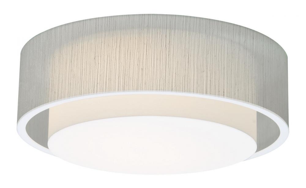 Sanibel 18&#39;&#39; LED Flush,120-277V,3 CCT,JT,JT,MS,BB