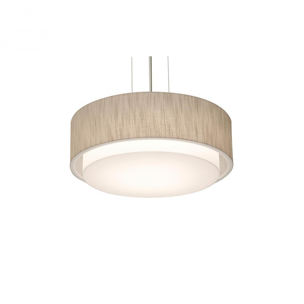 Sanibel 16&#39;&#39; Med Base Pendant - BK and JT