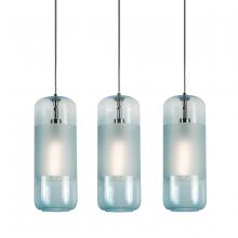 AFX Lighting, Inc. HRP06MBSNAQLNR3 - Hermosa 3 Light Linear Pendant