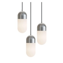 AFX Lighting, Inc. IRVP05LAJUDSNRND3 - Irvine 3 Light Round Pendant,120V,45W,5 CCT,SN