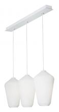 AFX Lighting, Inc. LOLP11WHLNR3 - Lola 3 Light Linear Pendant