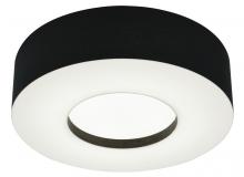 AFX Lighting, Inc. MCF1214LAJUD-BK - Montclair 13" LED Flush Mount