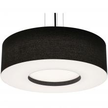 AFX Lighting, Inc. MCP3044L5AJUDBK-BK - Montclair 30'' LED Pendant,120-277V,5 CCT,BK w/ BK