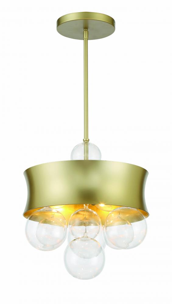 Verdi Square - 3 Light Convertible Pendant