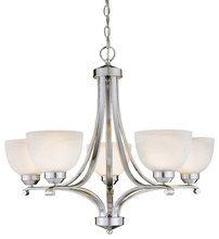 Minka-Lavery 1425-84 - ParadoxÃ¢â€žÂ¢ - 5 Light Chandelier