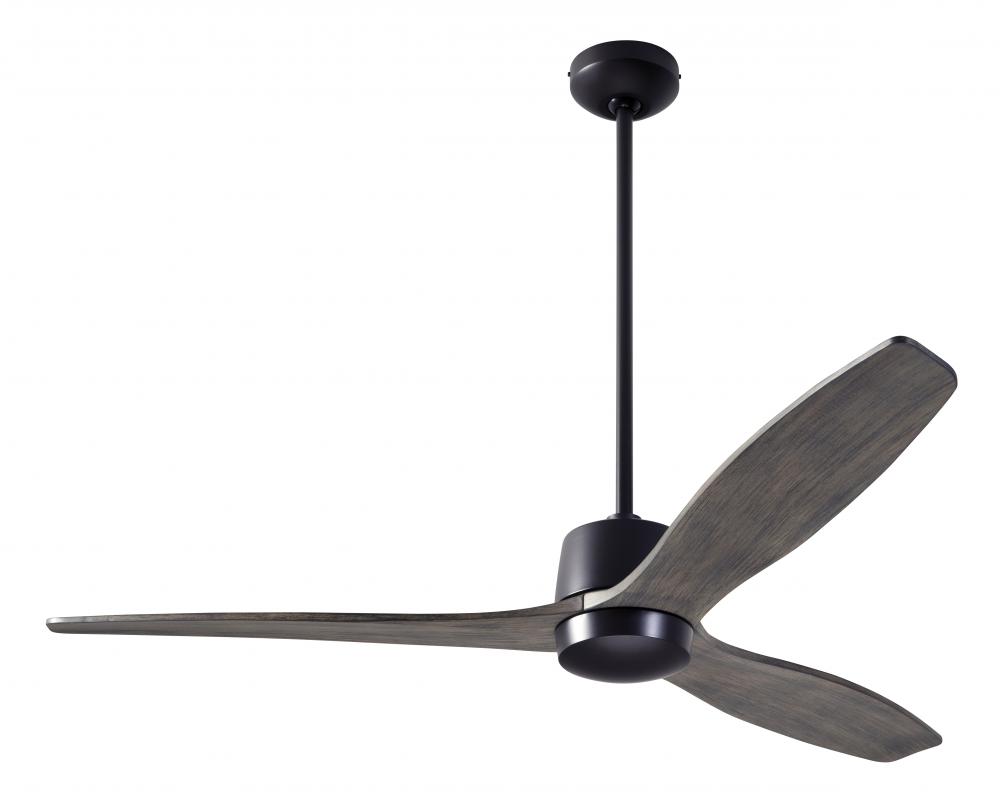 Arbor DC Fan; Dark Bronze Finish; 54&#34; Graywash Blades; No Light; Wall Control