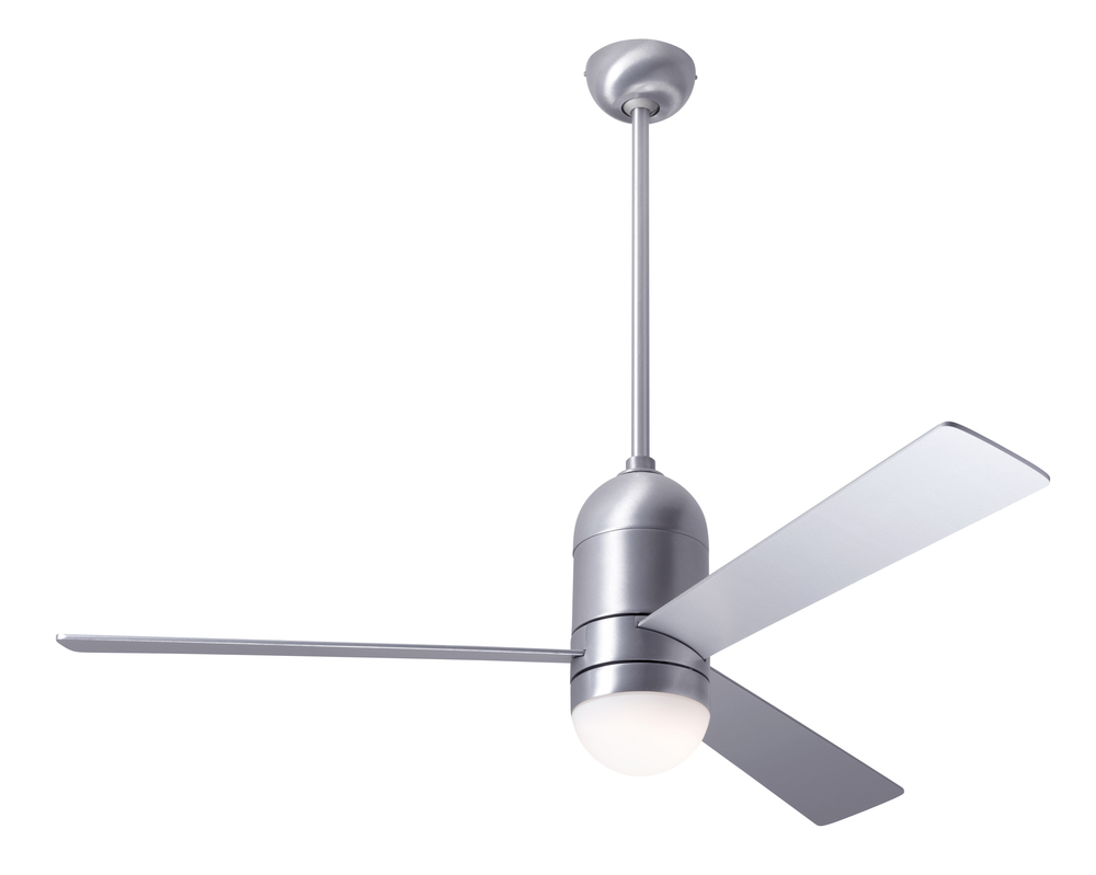 Cirrus DC Fan; Brushed Aluminum Finish; 50&#34; Aluminum Blades; 17W LED; Remote Control