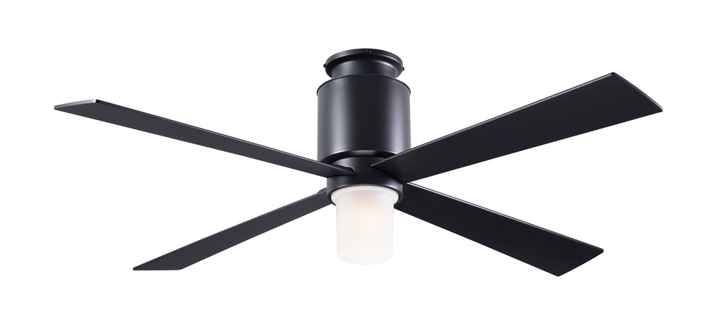 Lapa Flush Fan; Dark Bronze Finish; 50&#34; Silver Blades; 17W LED; Fan Speed and Light Control (3-w