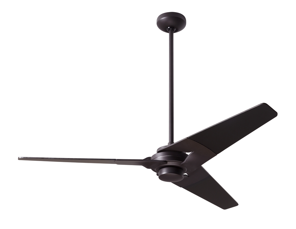 Torsion Fan; Dark Bronze Finish; 52&#34; Graywash Blades; No Light; Fan Speed Control