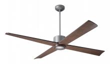 Modern Fan Co. NOU-GTMB-56-MG-NL-WC - Nouveau DC Fan; Graphite Finish w/ Matte Black; 56" Mahogany Blades; No Light; Wall Control