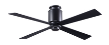 Modern Fan Co. LAP-FM-DB-50-NK-NL-001 - Lapa Flush Fan; Dark Bronze Finish; 50" Nickel Blades; No Light; Fan Speed Control