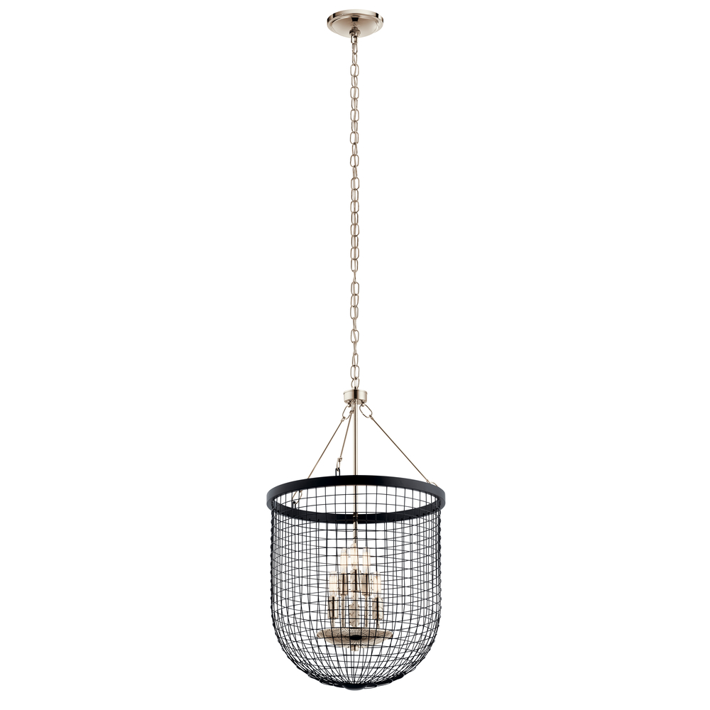 Byatt™ 31.75&#34; 6 Light Pendant Black