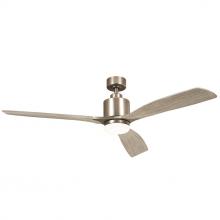 Kichler 300075AP - 60" Ridley II 3 Blade Indoor Ceiling Fan with Etched Cased Opal Glass