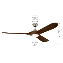 Kichler 310570NI - 70 Inch Mylo Fan
