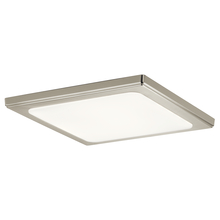 Kichler 44249NILED30 - Zeo 3000K LED 13" Square Flush Mount Brushed Nickel