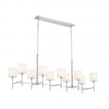 Kichler 52503PN - Linear Chandelier 10Lt