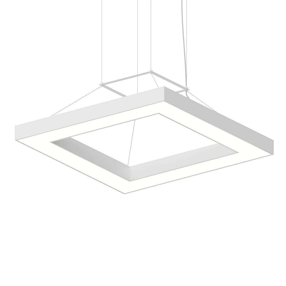 30&#34; Square LED Ring Pendant