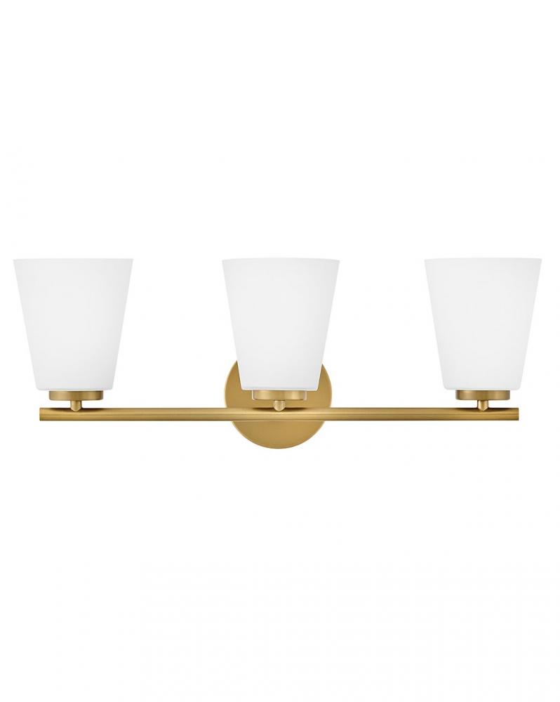 Medium Three Light Vanity