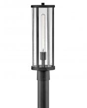 Lark 82051BK - Medium Post Mount Lantern