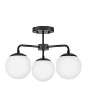 Lark 84203BK - Medium Semi-Flush Mount
