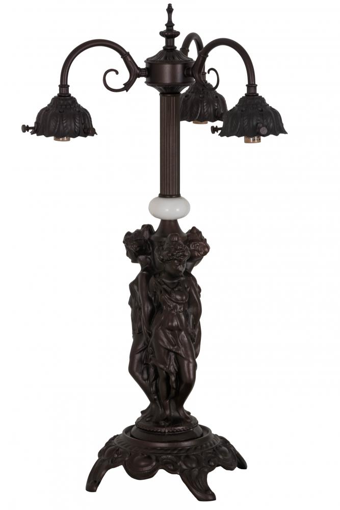 23&#34; High 3 Graces 3 Light Table Base