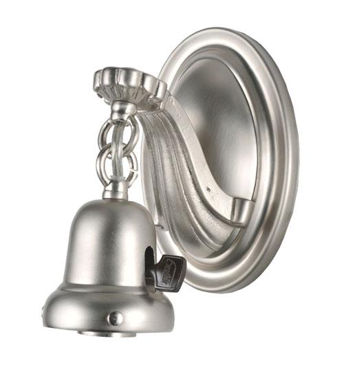 7&#34;H 1 LT BRUSHED NICKEL WALL SCONCE