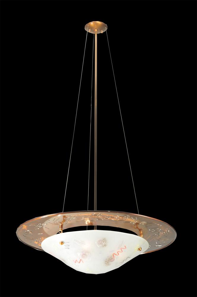 31&#34;W Metro Fusion Super Nova Inverted Pendant