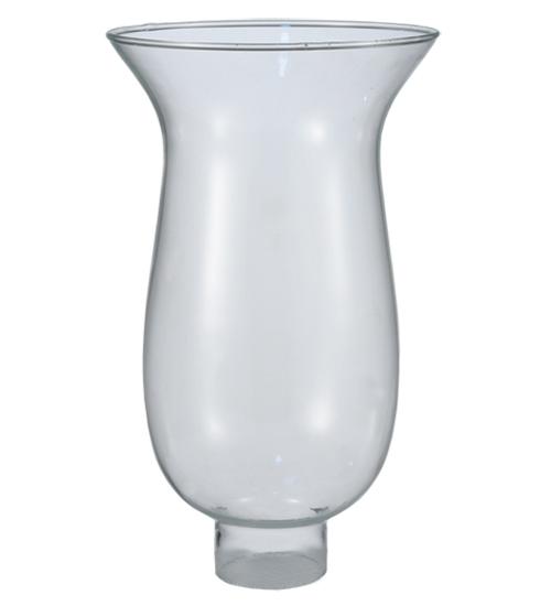 3.75&#34;W Hurricane Clear Glass Shade