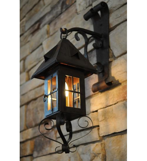 18&#34; High Restored Kasteel Wall Sconce