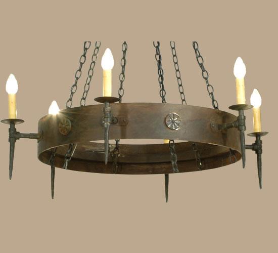 47&#34; Wide Warwick 6 Light Chandelier