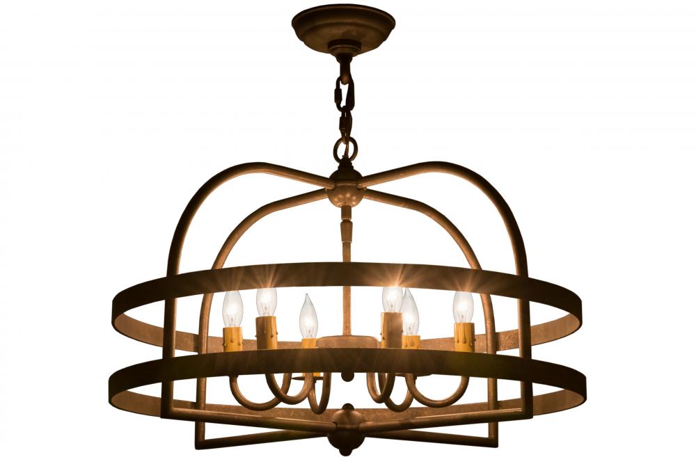 22&#34;W Aldari 6 LT Chandelier