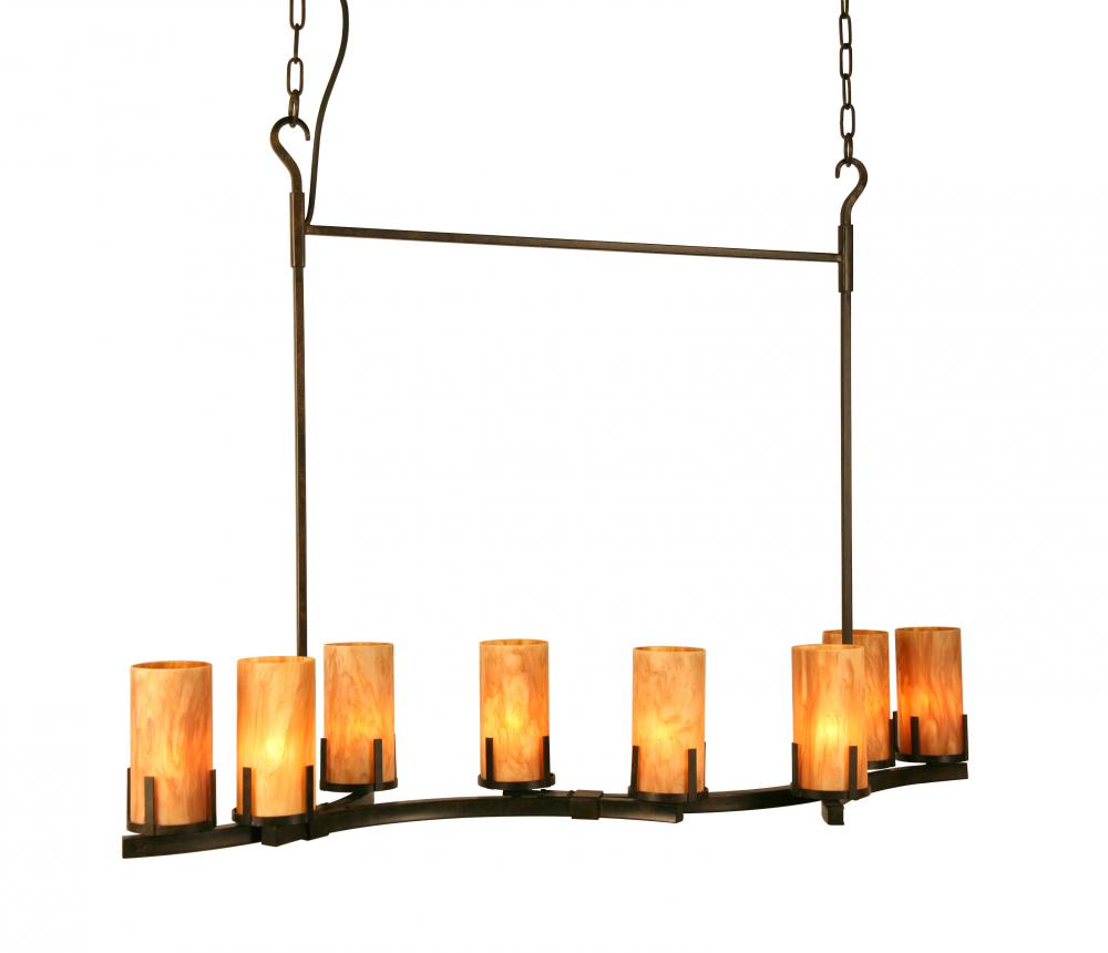 52&#34; Long Cero 8 Light Oblong Chandelier