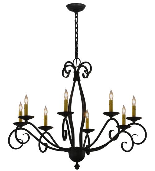 36&#34;W Sienna 8 LT Chandelier