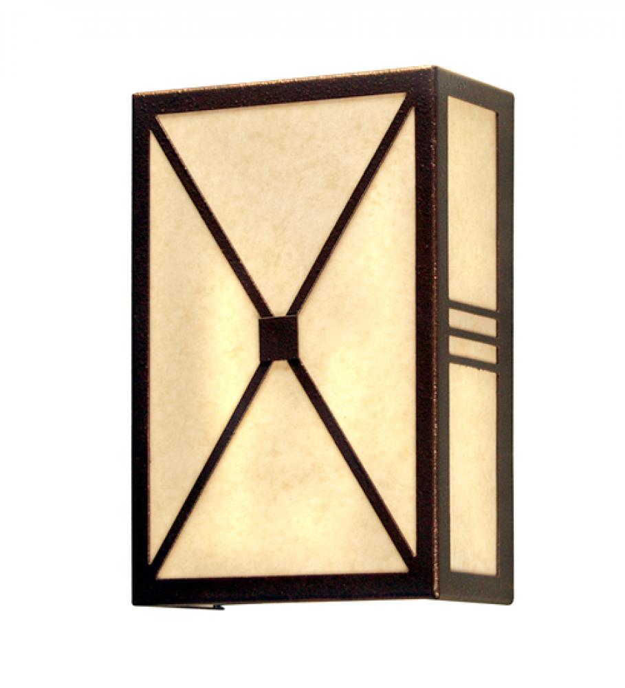 8&#34; Wide Whitewing Wall Sconce