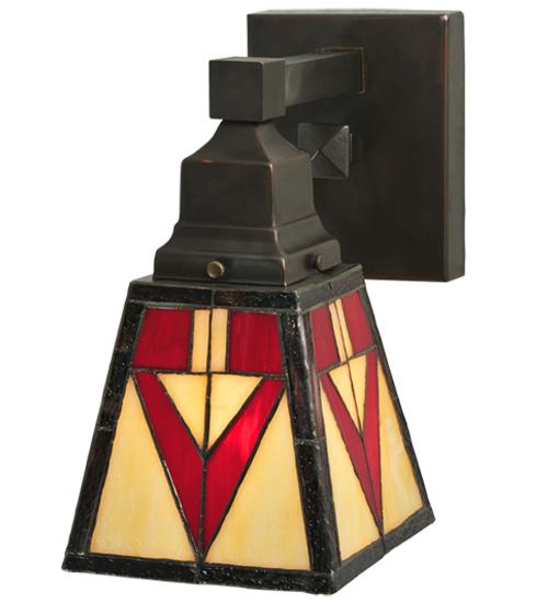 5&#34;W Otero Mission Wall Sconce