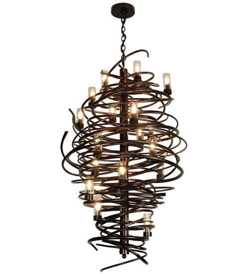 30&#34;W Centric 18 LT Chandelier