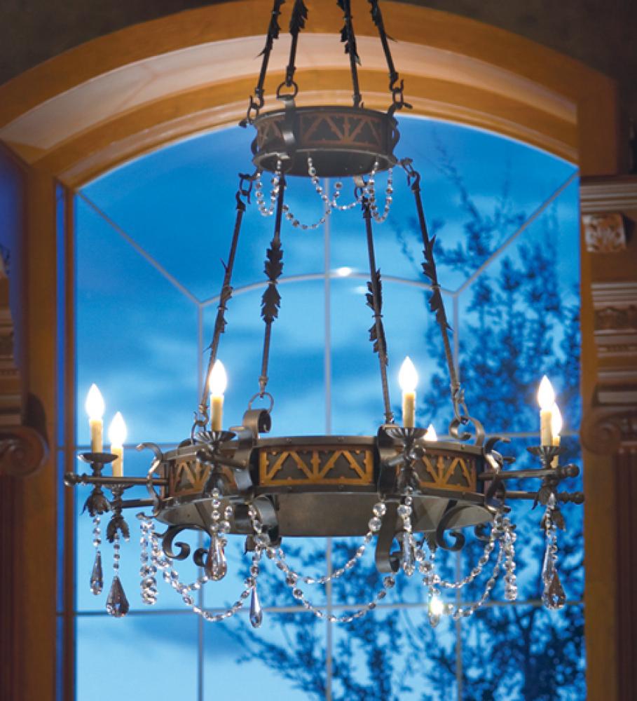 48&#34; Wide Filomena 8 Light Chandelier