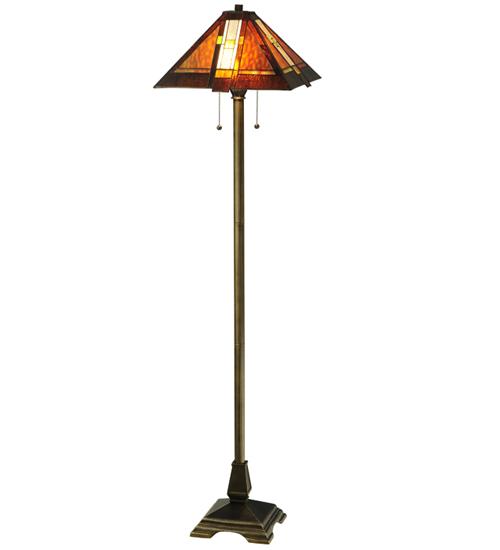 61&#34;H Montana Mission Floor Lamp