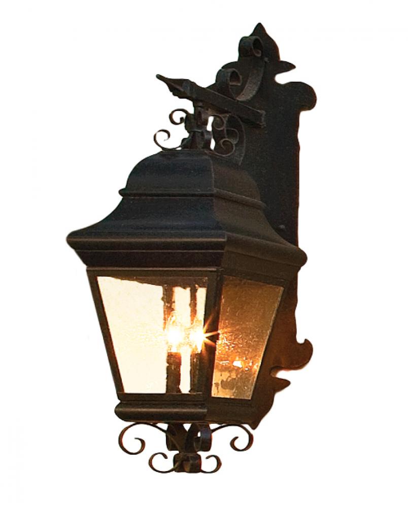 11&#34;W Vincente Lantern Wall Sconce