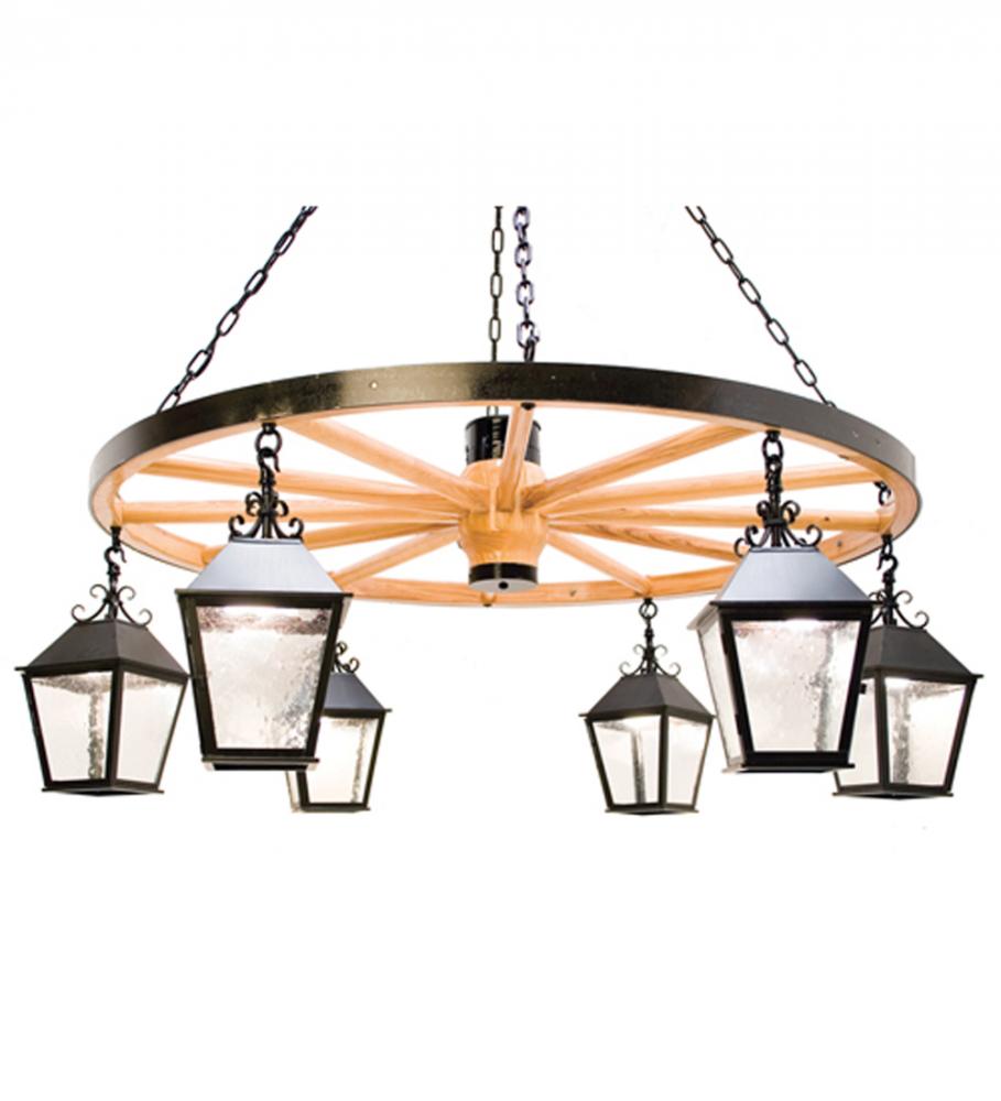 58&#34; Wide Silverton 6 Light Chandelier