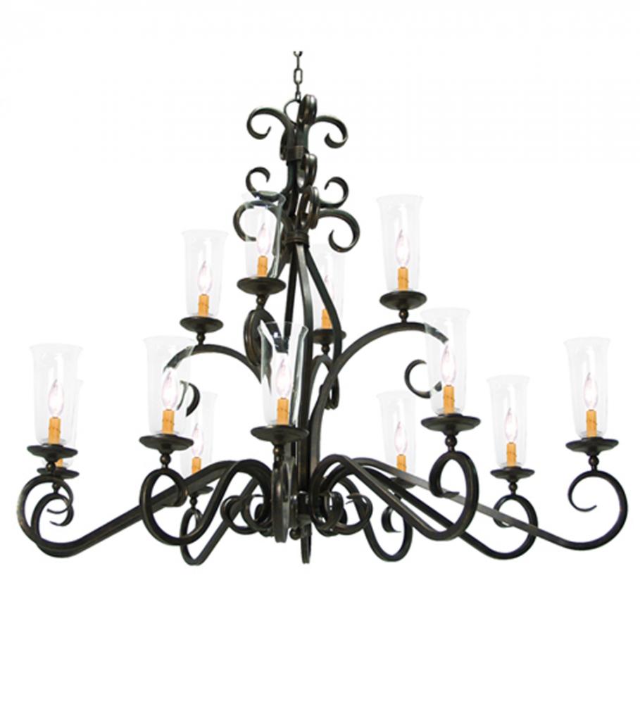 60&#34; Wilkes Two Tier Oblong Chandelier