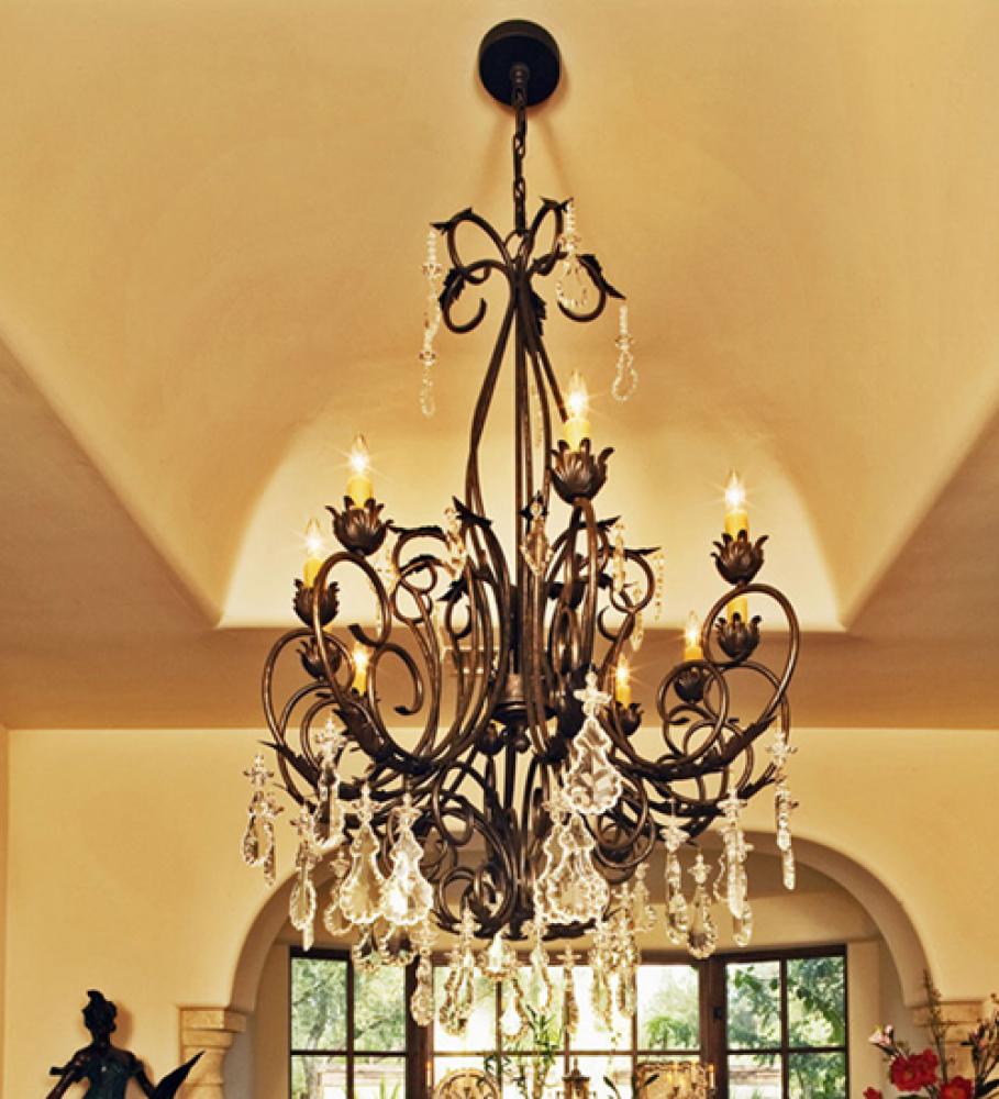 54&#34; Wide Felicia 10 Light Chandelier