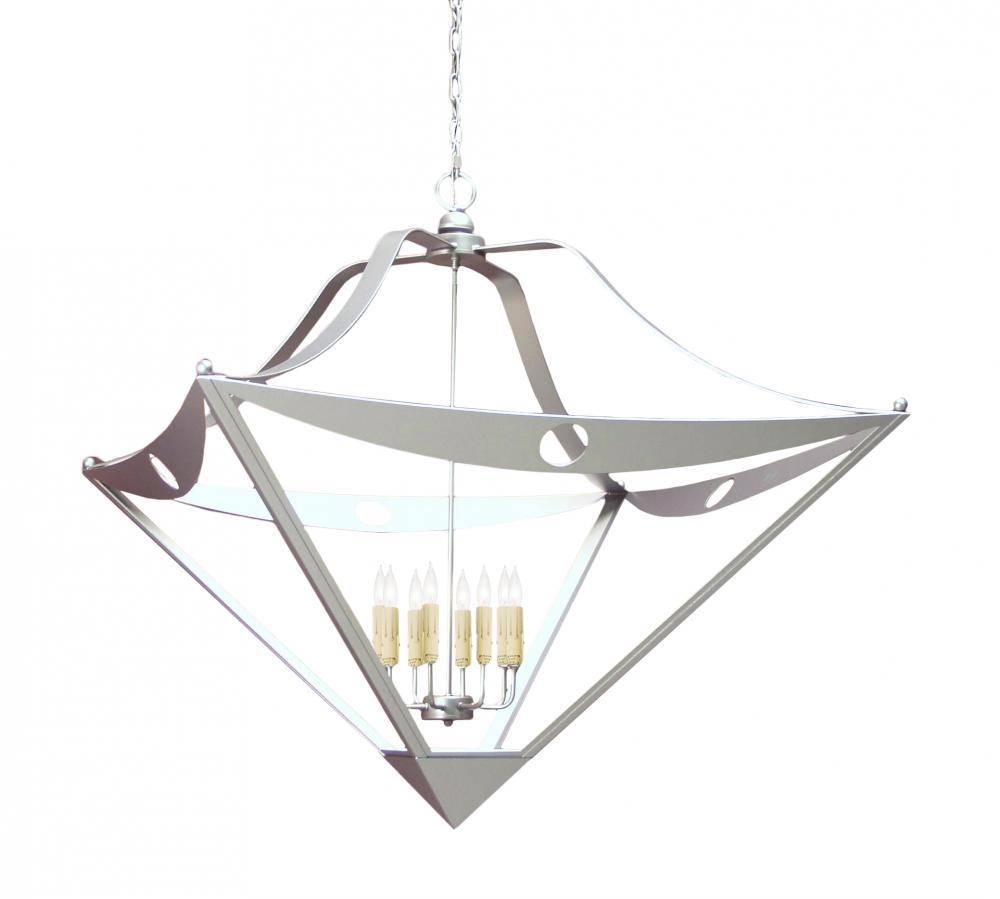 48&#34; Wide Argus 8 Light Inverted Pendant