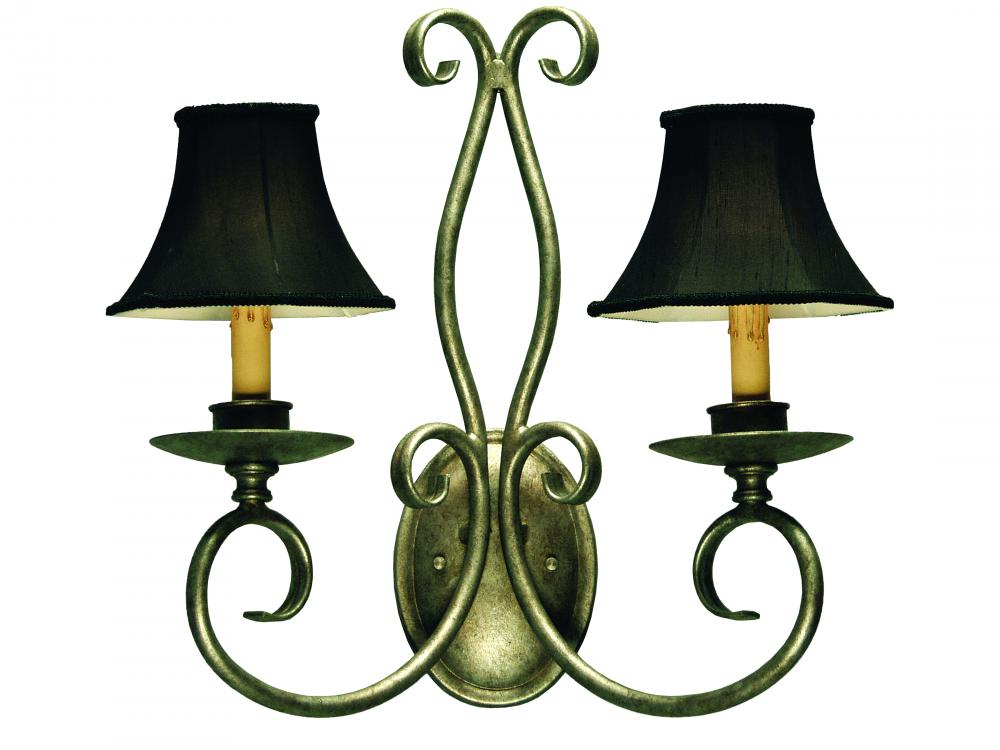 16&#34; Wide Phillipe 2 Light Wall Sconce