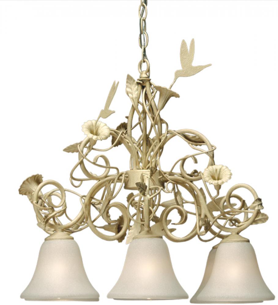 24&#34; Wide Hummingbird 6 Light Chandelier