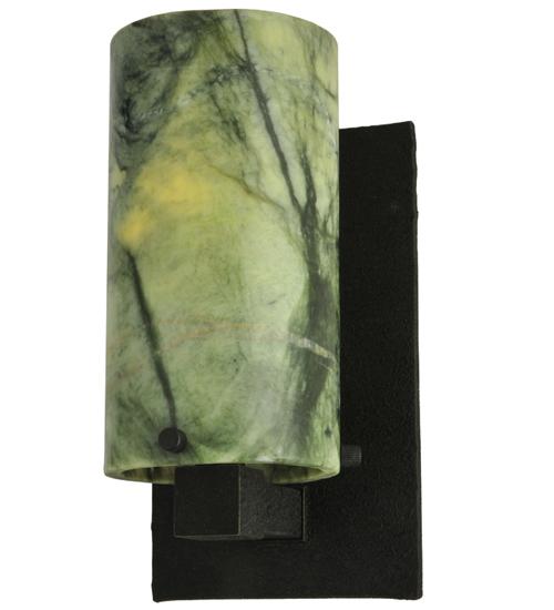 4.5&#34;W Cilindro Jadestone Wall Sconce